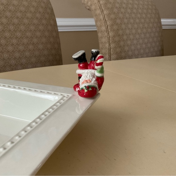 Christmas Santa With Peppermint Platter Decoration - Your Choice 🎅 - Picture 11 of 16